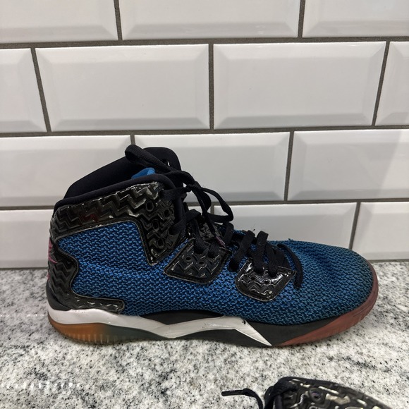 Nike Air Jordan Spike Forty Mens 10 Ya-Dig 2015‎ Pink Blue Tennis Shoe Street main image 8